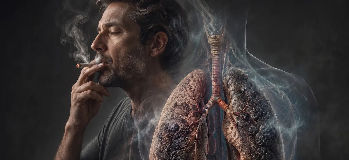 Cómo fumar endurece los pulmones y dificulta la respiración, según científicos
